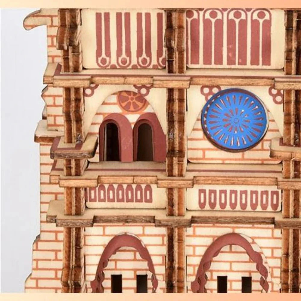 mon puzzle 3d  Puzzle 3D Bois Notre-Dame de Paris Couleurs