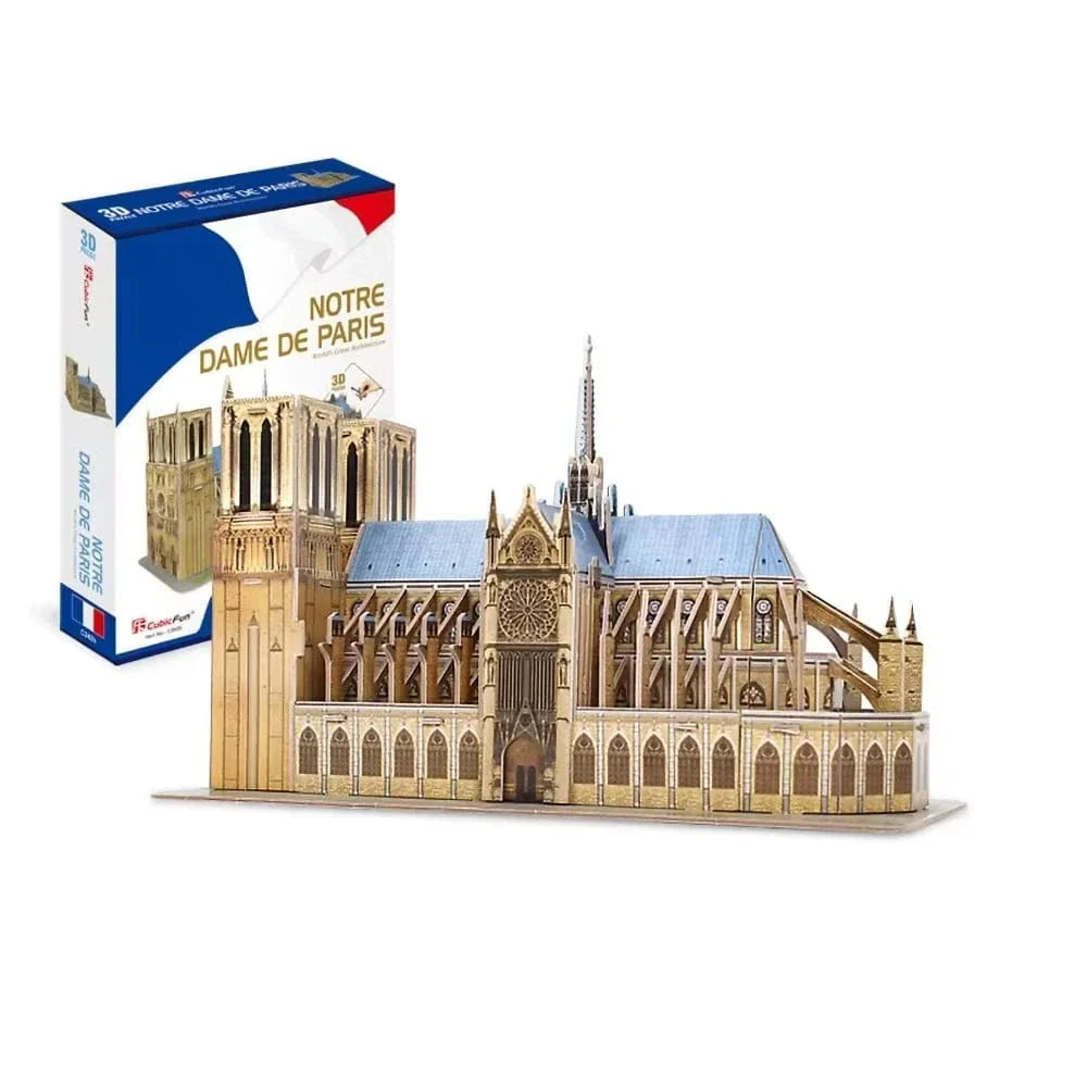 mon puzzle 3d  Puzzle 3D bois Notre-Dame de Paris Réaliste