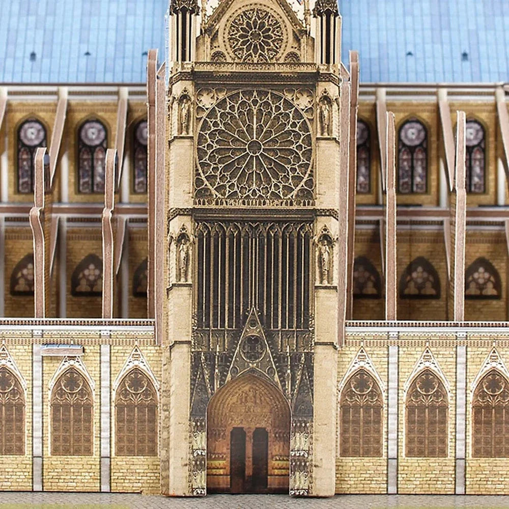 mon puzzle 3d  Puzzle 3D bois Notre-Dame de Paris Réaliste