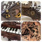 mon puzzle 3d  Puzzle 3D Bois Piano Miniature