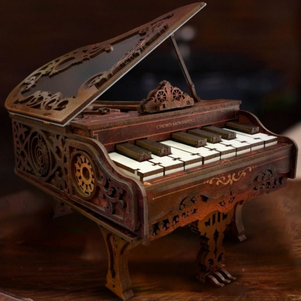 mon puzzle 3d  Puzzle 3D Bois Piano Miniature