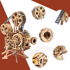 mon puzzle 3d  Puzzle 3D Bois Projecteur Cinéma Vitascope