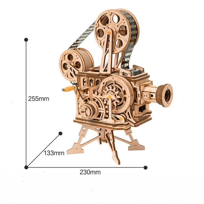 mon puzzle 3d  Puzzle 3D Bois Projecteur Cinéma Vitascope