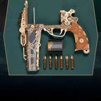 mon puzzle 3d  Puzzle 3D Bois Revolver Steampunk