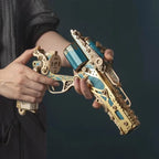 mon puzzle 3d  Puzzle 3D Bois Revolver Steampunk