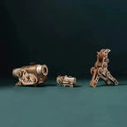 mon puzzle 3d  Puzzle 3D Bois Revolver Steampunk