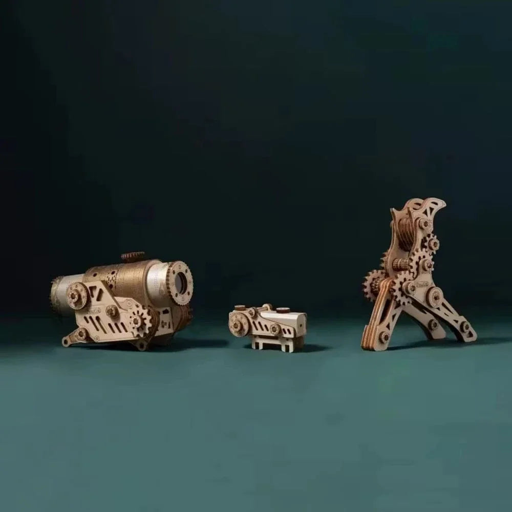 mon puzzle 3d  Puzzle 3D Bois Revolver Steampunk