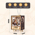 mon puzzle 3d  Puzzle 3D Bois Télévision Rétro