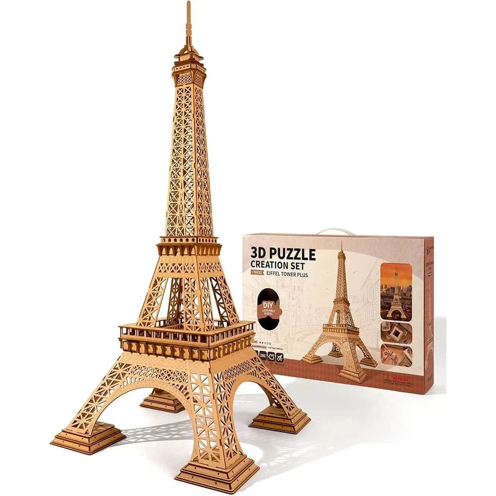 mon puzzle 3d  Puzzle 3D bois Tour Eiffel Classique
