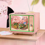 mon puzzle 3d  Puzzle 3D Bois – TV vintage