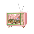 mon puzzle 3d  Puzzle 3D Bois – TV vintage