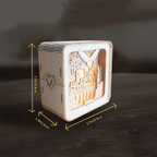 mon puzzle 3d  Puzzle 3D Bois Veilleuse Décorative