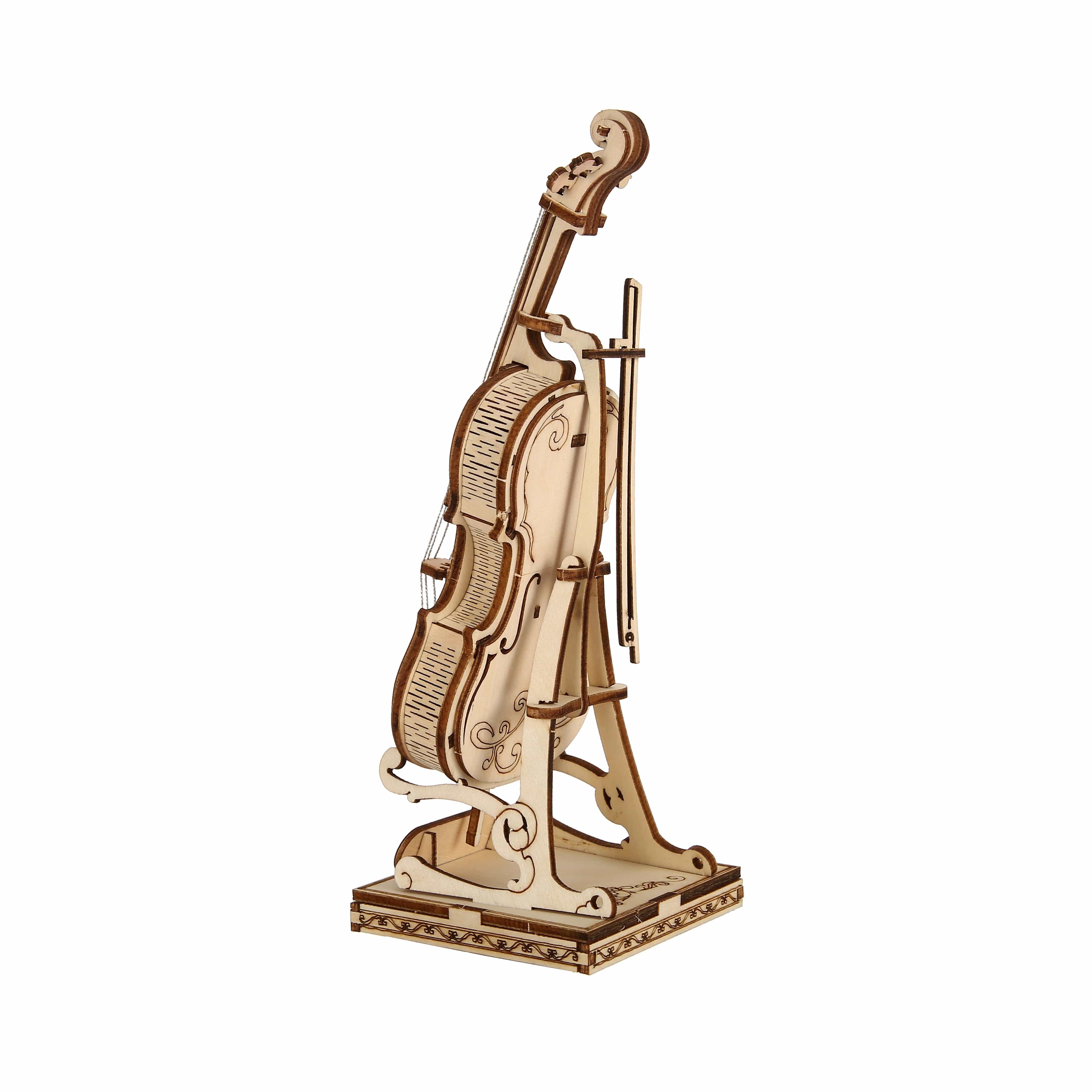 mon puzzle 3d  Puzzle 3D Bois Violon Classique