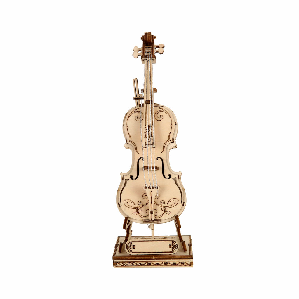 mon puzzle 3d  Puzzle 3D Bois Violon Classique