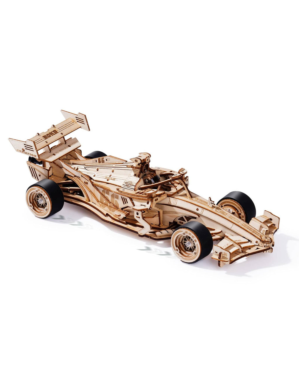 mon puzzle 3d  Puzzle 3D Bois Voiture de Course Mécanique