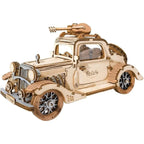 mon puzzle 3d  Puzzle 3D bois Voiture vintage