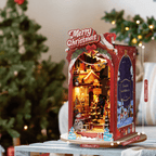 mon puzzle 3d  Puzzle 3D Book Nook Maison de Noël Lumineuse