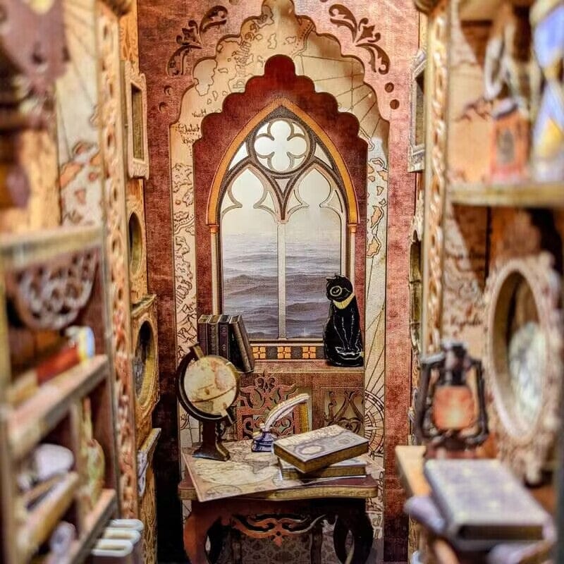 mon puzzle 3d  Puzzle 3D Book Nook Mémoire de Voilier