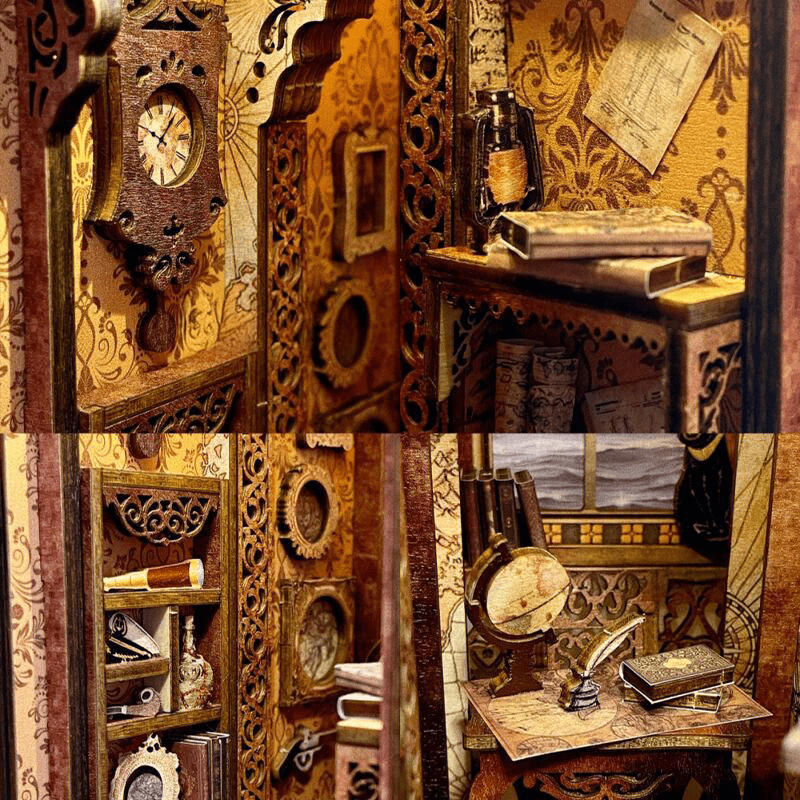 mon puzzle 3d  Puzzle 3D Book Nook Mémoire de Voilier