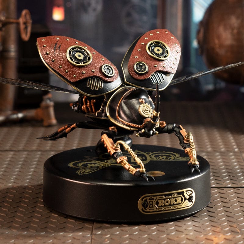 mon puzzle 3d  Puzzle 3D Insecte Mécanique Steampunk - 4 Créatures Articulées
