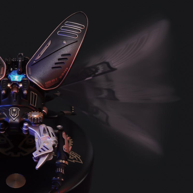 mon puzzle 3d  Puzzle 3D Insecte Mécanique Steampunk - 4 Créatures Articulées