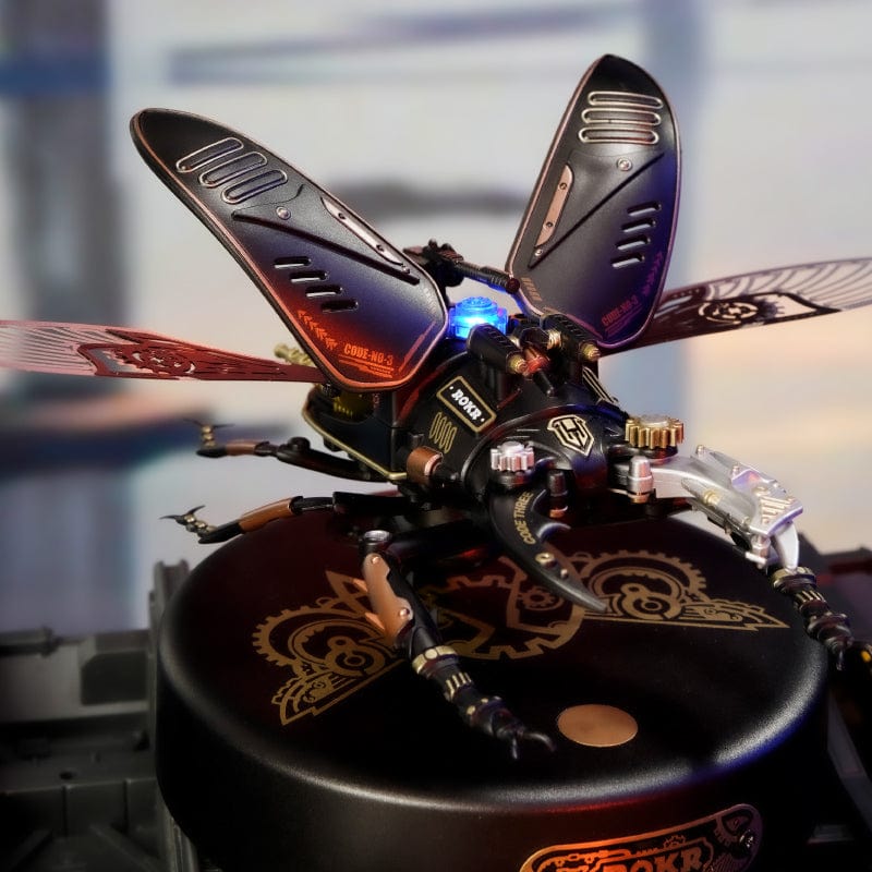 mon puzzle 3d  Puzzle 3D Insecte Mécanique Steampunk - 4 Créatures Articulées