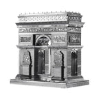 mon puzzle 3d  Argent Puzzle 3D Métal Arc de Triomphe - Maquette Monument de Paris