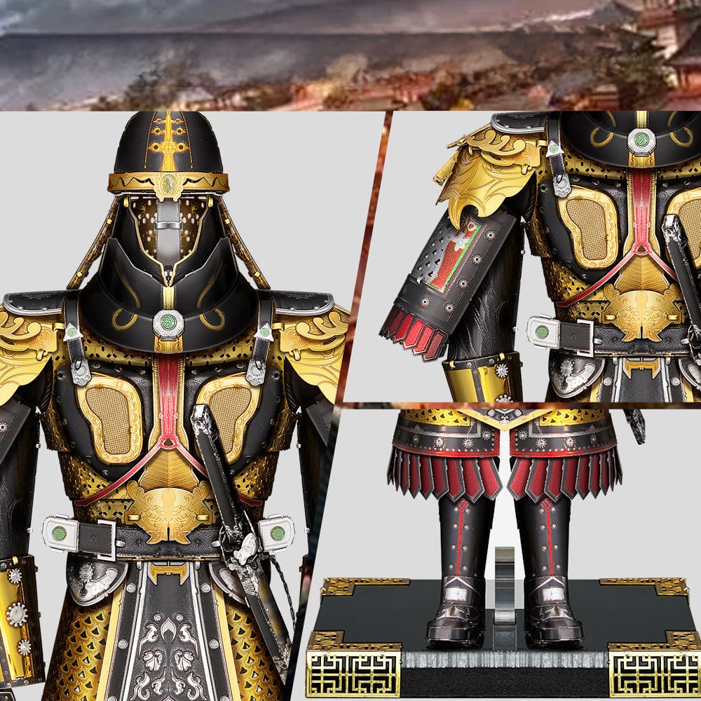 mon puzzle 3d  Puzzle 3D Métal Armure Guerrier