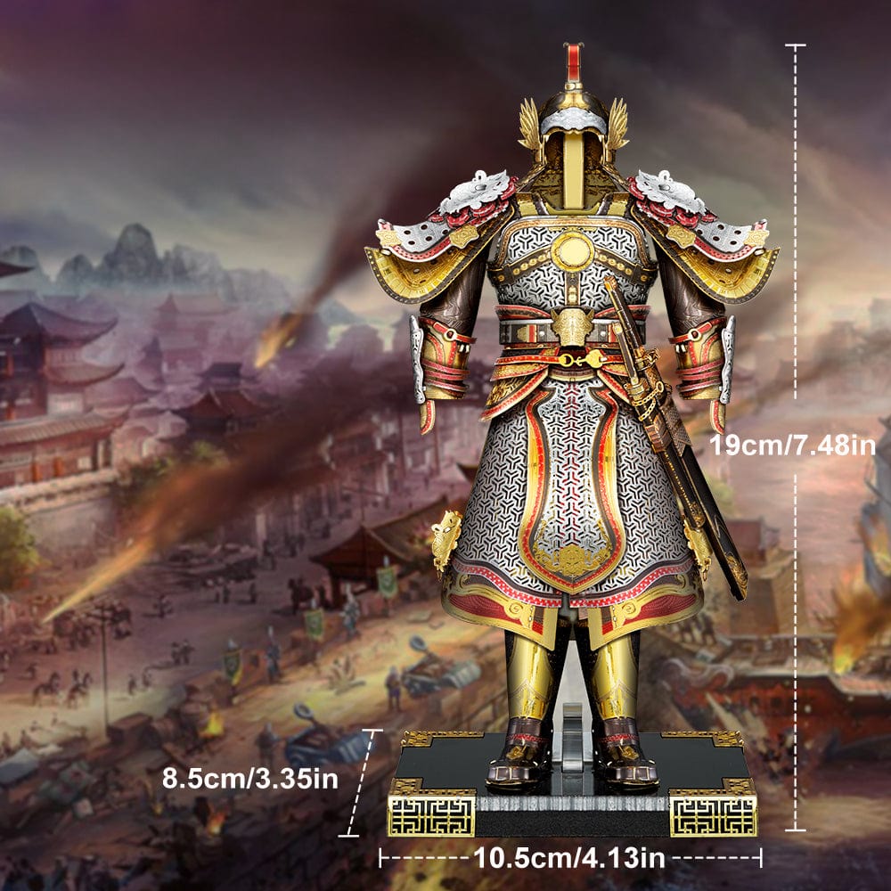 mon puzzle 3d  Puzzle 3D Métal Armure Guerrier