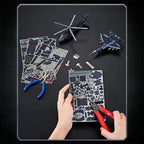 mon puzzle 3d Puzzle 3D Métal Avion de Chasse