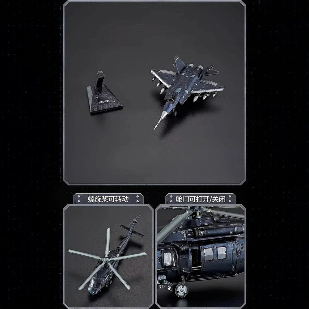 mon puzzle 3d Puzzle 3D Métal Avion de Chasse