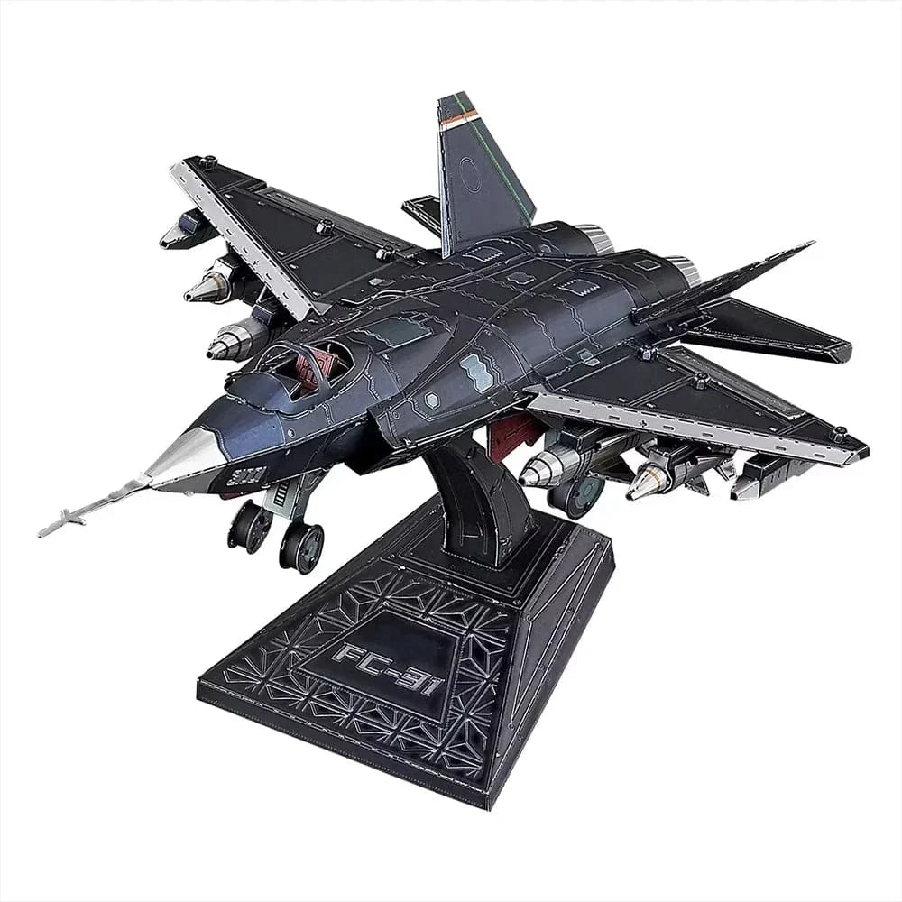 mon puzzle 3d Puzzle 3D Métal Avion de Chasse