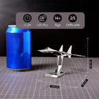 mon puzzle 3d  Puzzle 3D métal avion de chasse métal