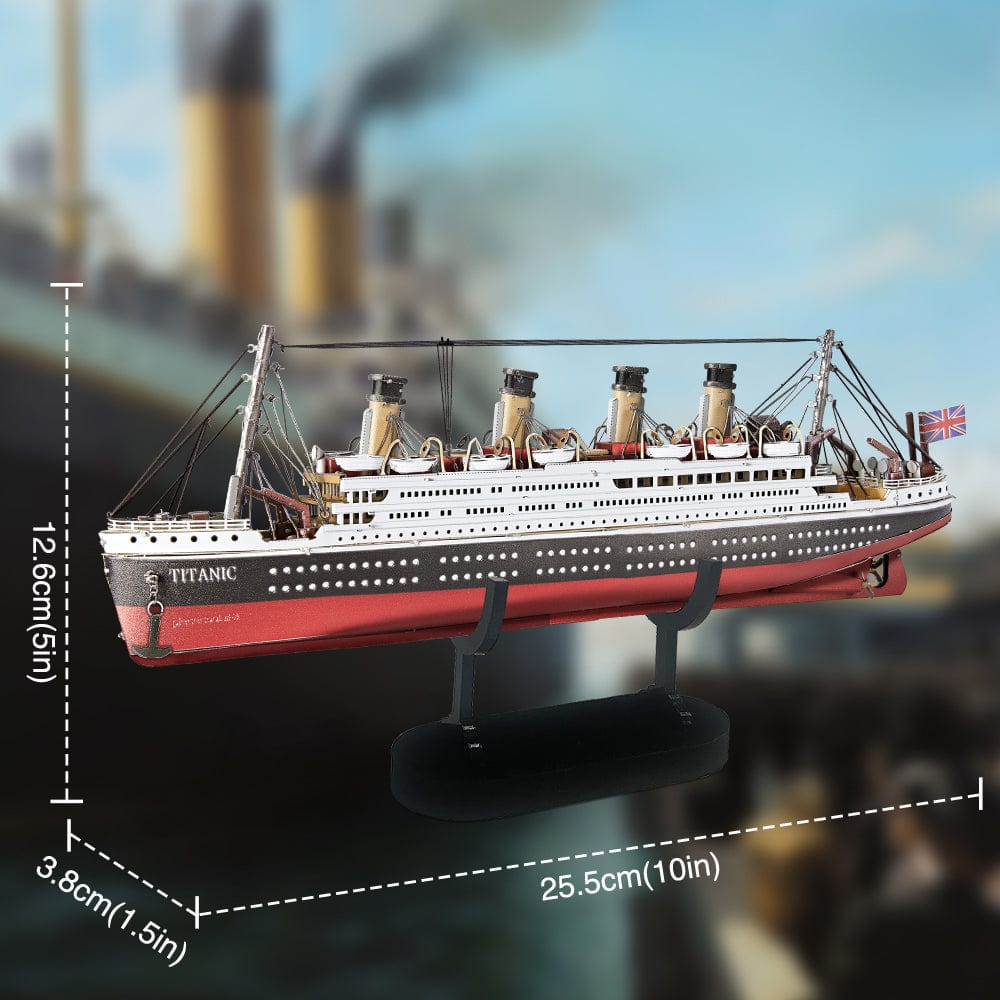mon puzzle 3d  Puzzle 3D Métal Bateau Titanic