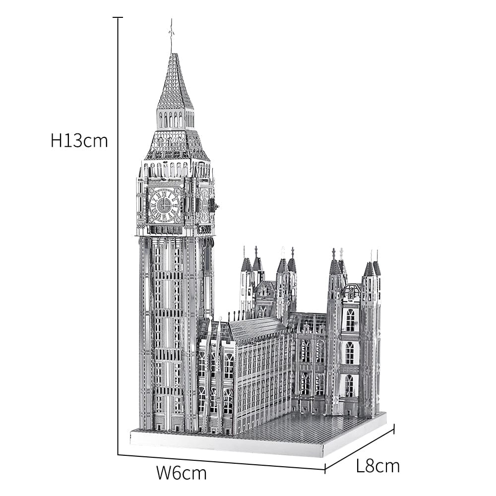 mon puzzle 3d  Puzzle 3D Métal Big Ben Londres