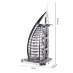 mon puzzle 3d  Puzzle 3D Métal Burj Al Arab Dubai