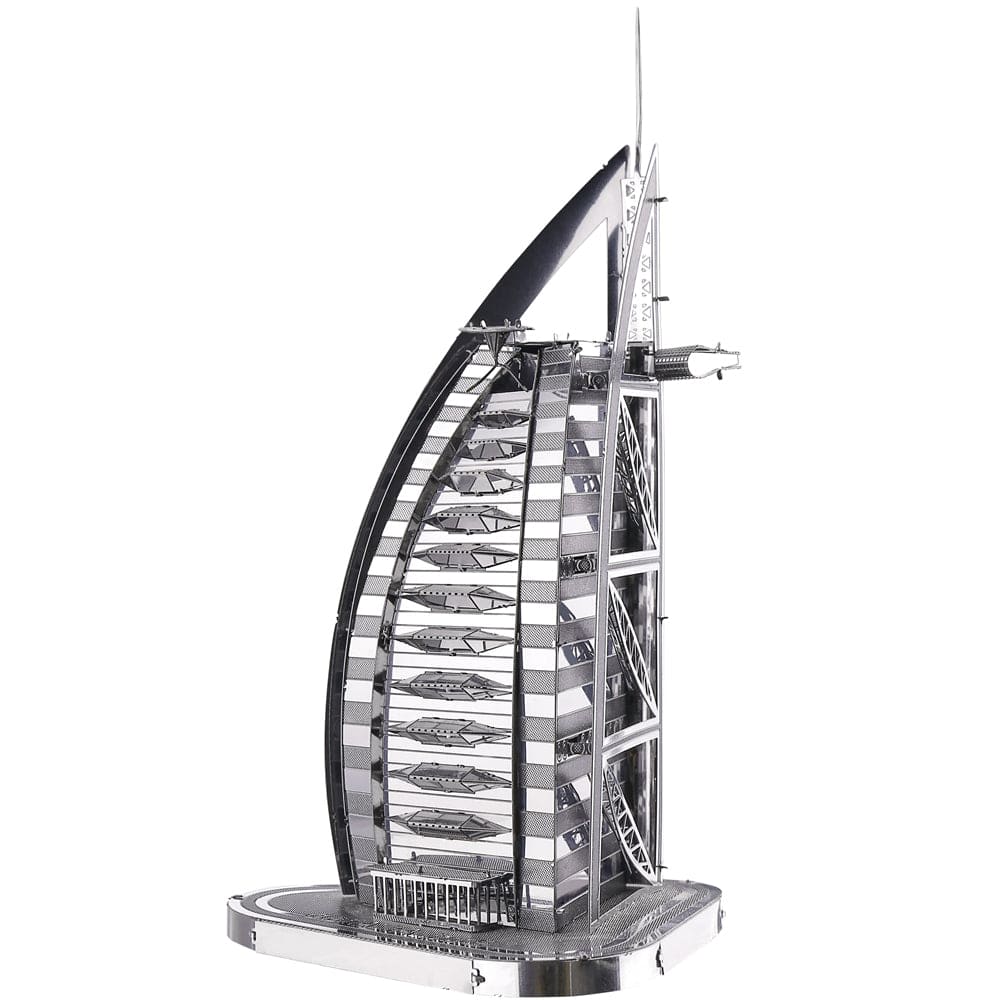 mon puzzle 3d  Argent Puzzle 3D Métal Burj Al Arab Dubai