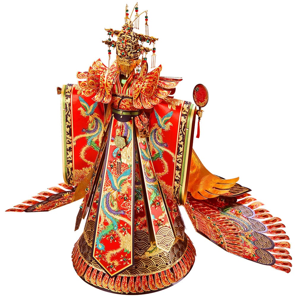 mon puzzle 3d  Puzzle 3D Métal Carrosse de Mariée Rouge