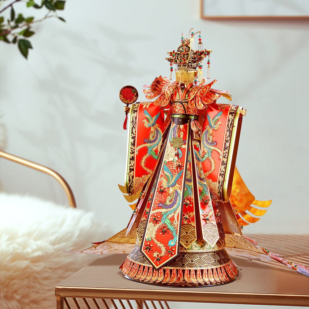 mon puzzle 3d  Puzzle 3D Métal Carrosse de Mariée Rouge