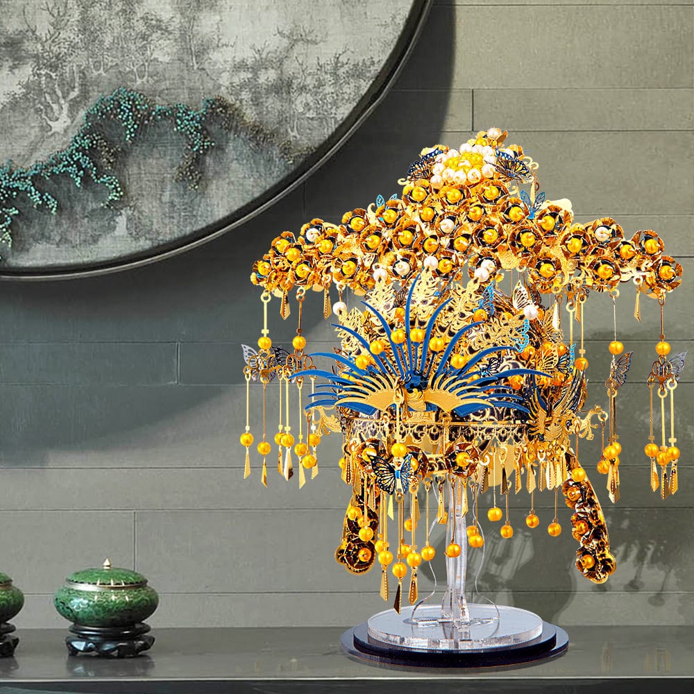 mon puzzle 3d  Puzzle 3D Métal Carrosse de Mariée Rouge