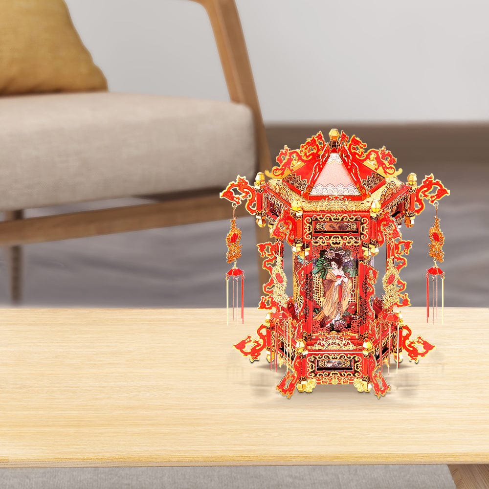 mon puzzle 3d  Puzzle 3D Métal Carrosse de Mariée Rouge