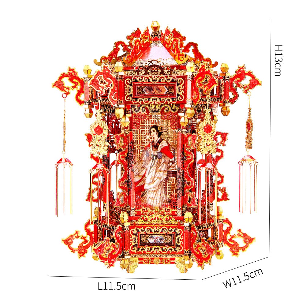 mon puzzle 3d  Puzzle 3D Métal Carrosse de Mariée Rouge