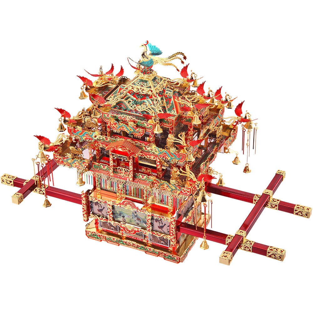 mon puzzle 3d  Carrosse de Mariée Puzzle 3D Métal Carrosse de Mariée Rouge