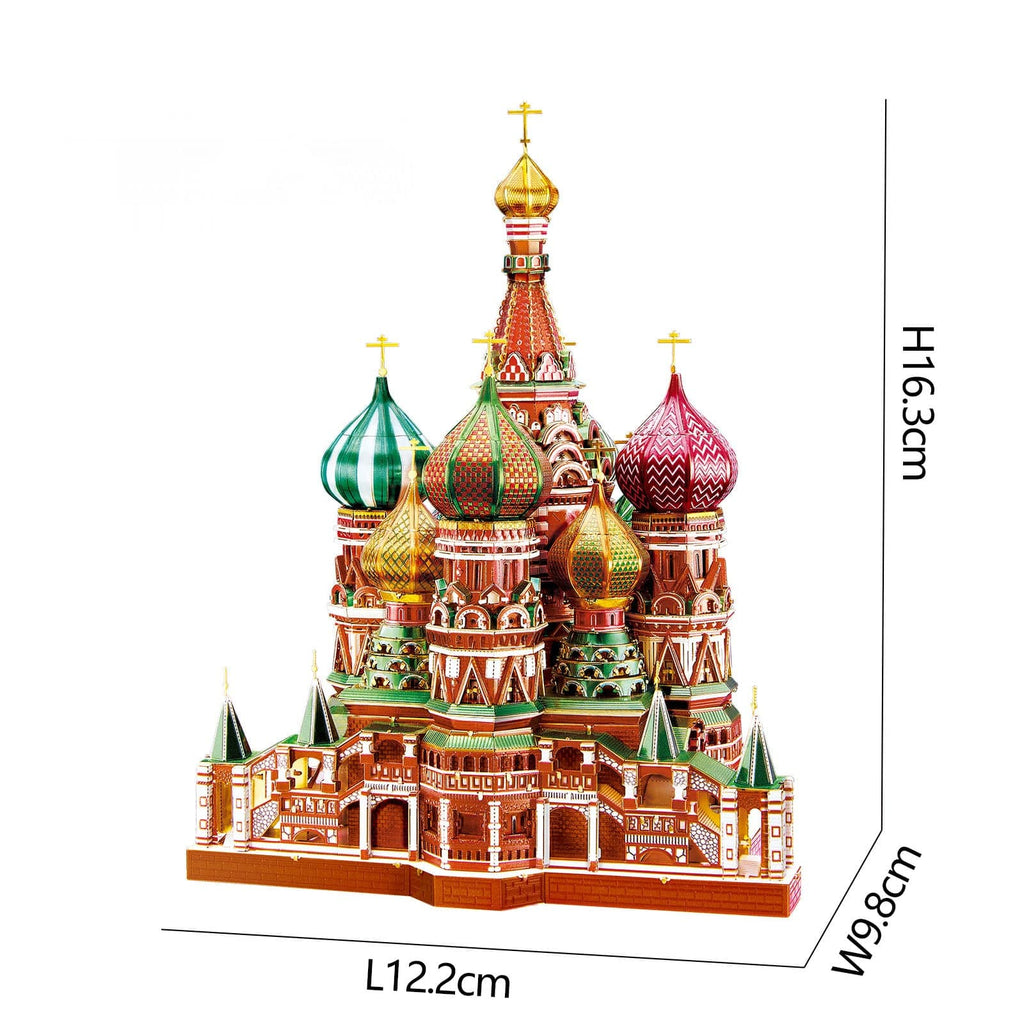 mon puzzle 3d  Puzzle 3D Métal Cathédrale Saint-Basile