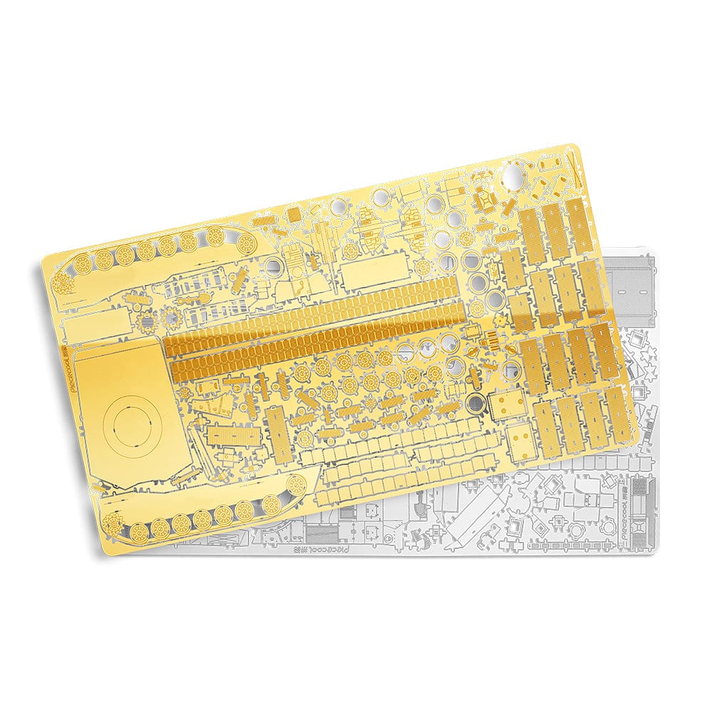 mon puzzle 3d  Puzzle 3D Métal char canon court gris