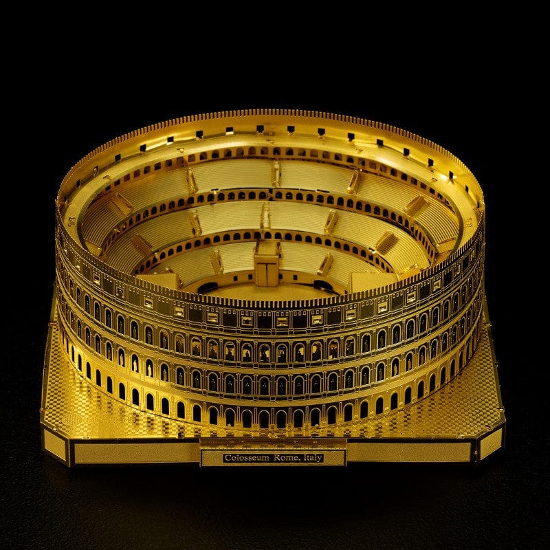 mon puzzle 3d  Or Puzzle 3D Métal Colisée Romain