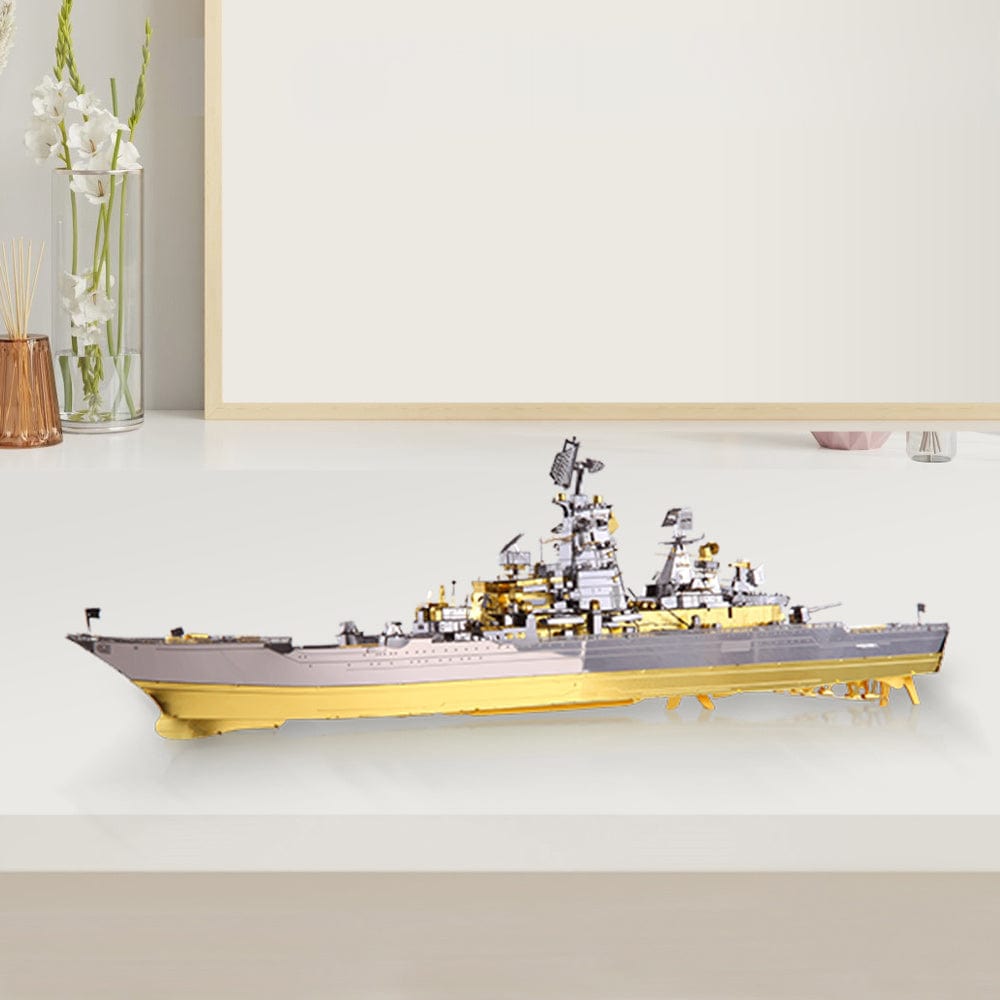 mon puzzle 3d  Puzzle 3D Métal Cuirassé Russe Pyotr