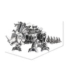mon puzzle 3d  Puzzle 3D Métal Dinosaure – stégosaure