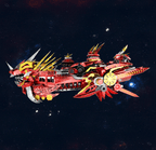 mon puzzle 3d  Puzzle 3D Métal Dragon Rouge Tempête