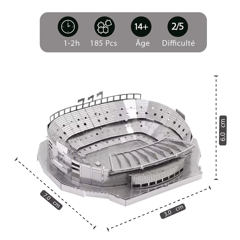 mon puzzle 3d  Puzzle 3D Métal Foot – Stade Collector